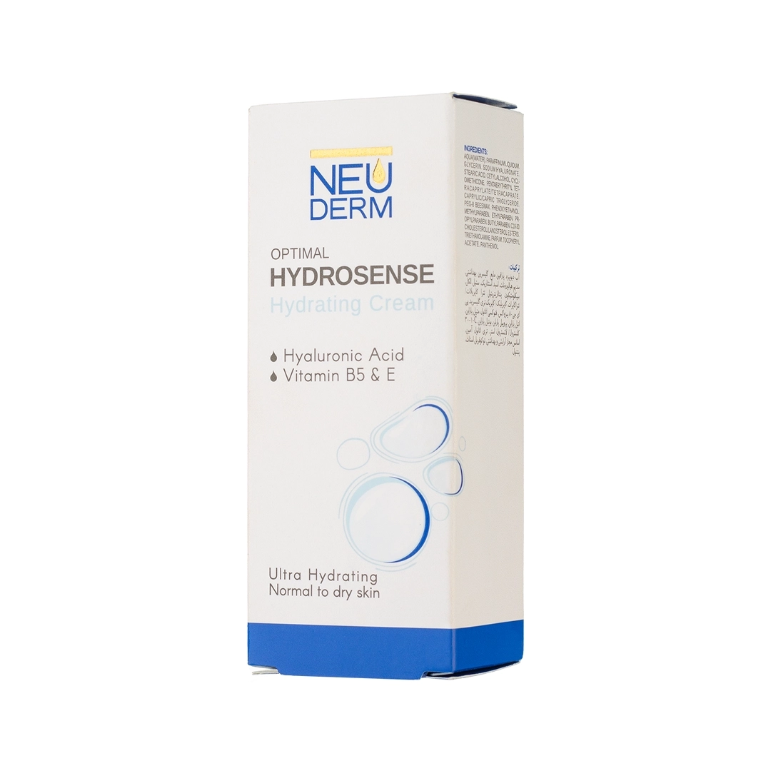 کرم آبرسان مرطوب کننده نئودرم مدل Hyaluronic-acid حجم 50 میلی لیتر