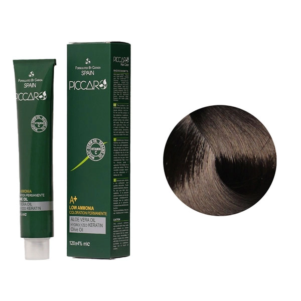 رنگ مو پیکارو بلوند دودی خیلی تیره شماره C5-6.11 حجم 120 میلی لیتر