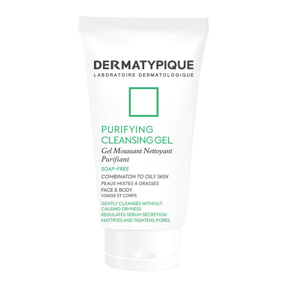 ژل شستشو پوست چرب درماتیپیک | کنترل چربی و جوش بدون خشکی